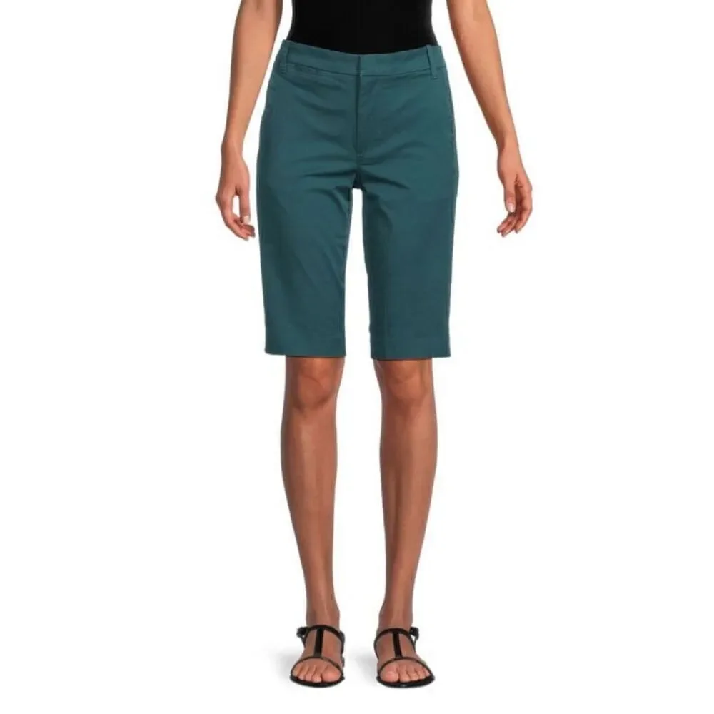 VINCE Coin Pocket Solid Shorts in Dark Blue NWT Size 2